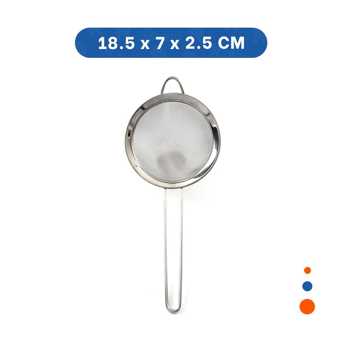 PACK2 ACCESORIO ESCURRIDOR CON MANGO LARGO EN ACERO INOXIDABLE PLATEADO - 4