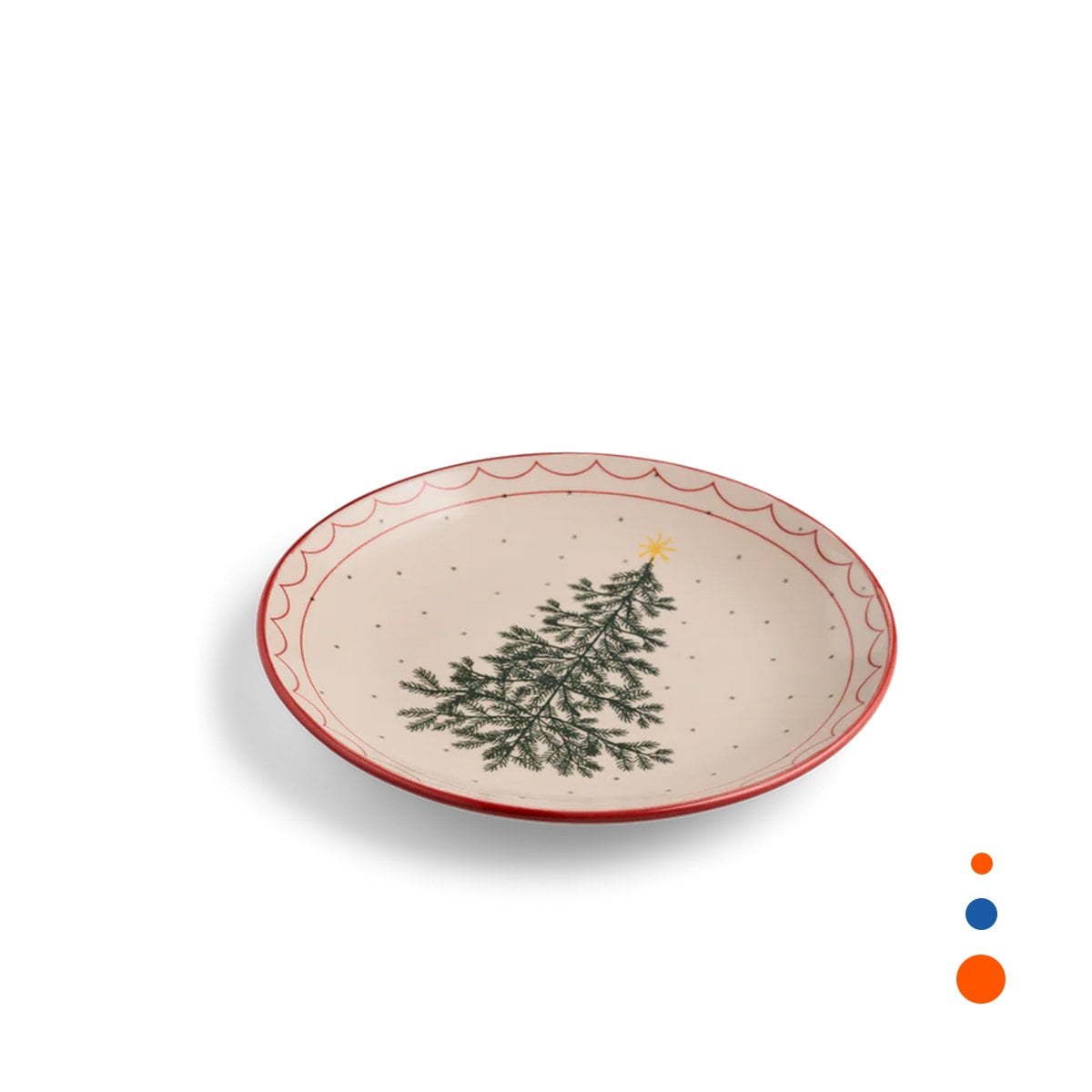 PACK12 RECIPIENTE DECORATIVO CIRCULAR CON ESTILO ARBOL PARA HOGAR YREGALO STICKER - 2