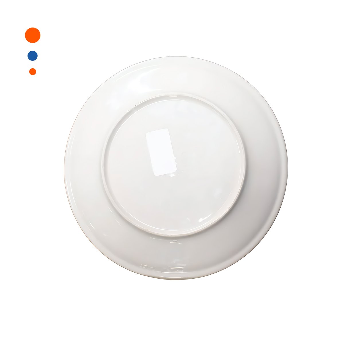 FUENTES FINAS BLANCO PARA REUNIONES FAMILIARES Y OCASIONES ESPECIALES YREGALO STICKER - 1