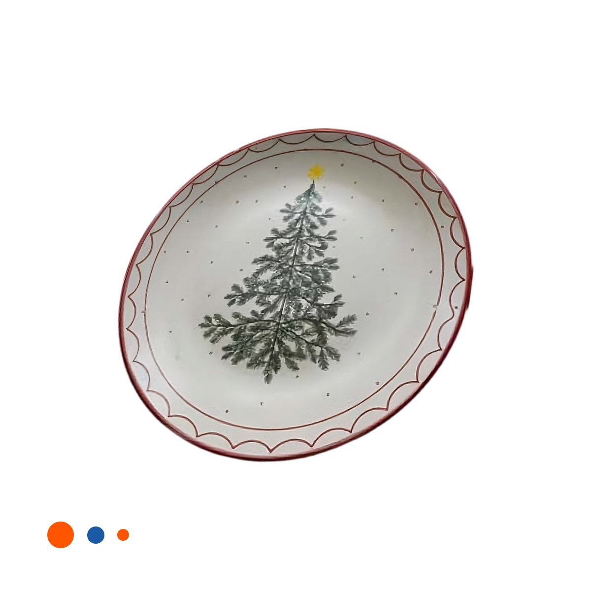 PACK4 COMPLEMENTO DECORATIVO CIRCULAR CON ESTILO ARBOL PARA CASA YPAPEL REGALO - 3
