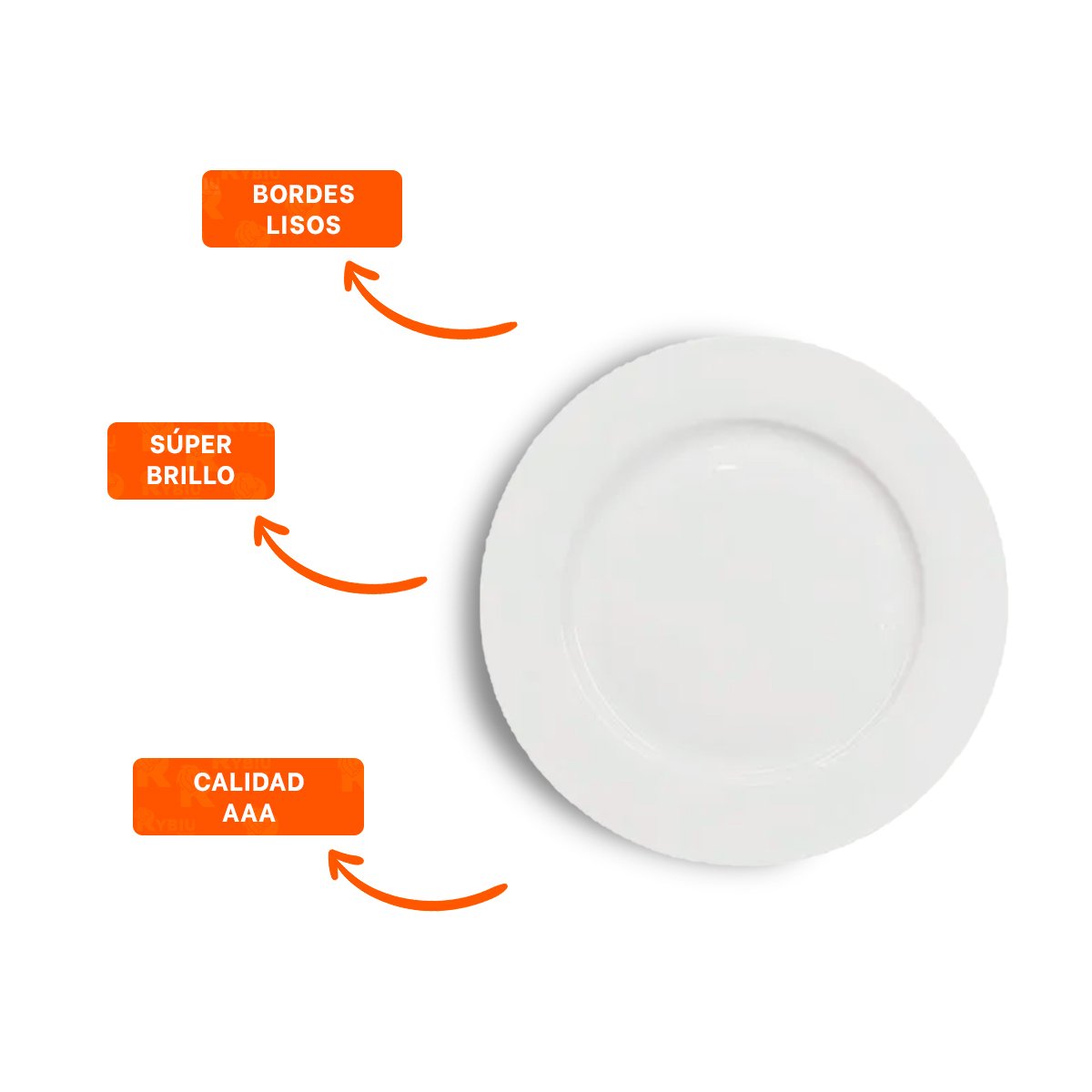 FUENTE CIRCULAR PARA PRESENTACION DE ALIMENTOS EN COMEDOR DE CASA YPAPEL REGALO - 5