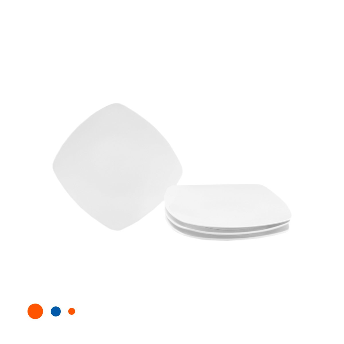 BOWL CUADRADO CON BORDE CURVO PARA REUNIONES FAMILIARES EN HOGAR YLIGAS REGALO - 5