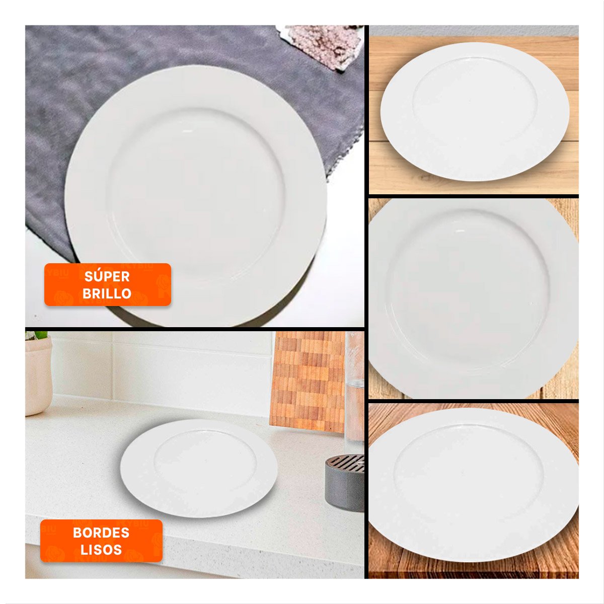 PACK12 RECIPIENTE ELEGANTE PARA MESA FAMILIAR Y EVENTOS - 2