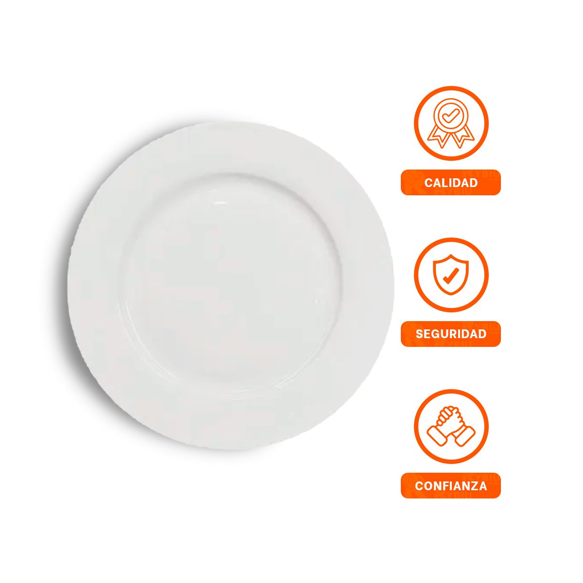RECIPIENTE CIRCULAR PARA USO DIARIO EN COCINA Y COMEDOR DEL HOGAR YPOST IT - 5