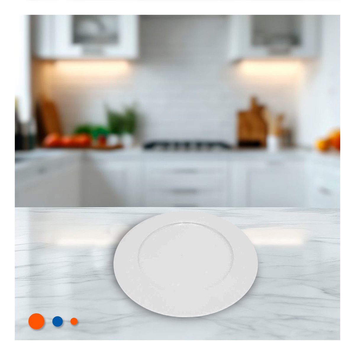 PACK12 PLATO FUNCIONAL PARA SERVIR COMIDAS CASERAS EN HOGAR YPAPEL REGALO - 5