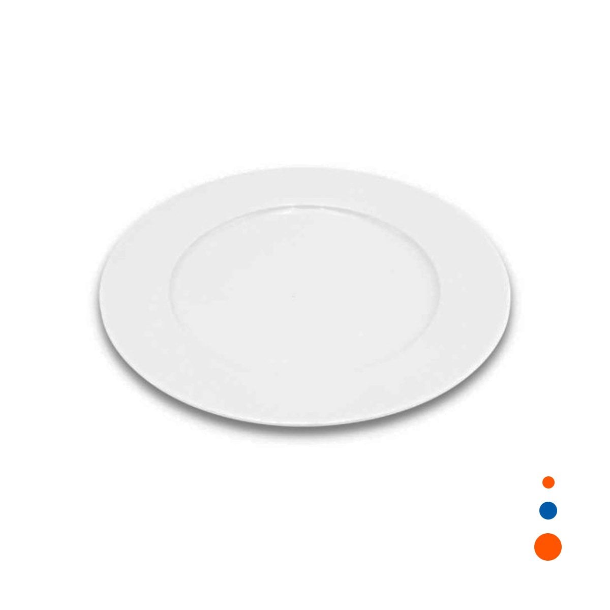 VAJILLA CIRCULAR PARA MESA DE HOGAR CON ESTILO MODERNO YREGALO STICKER - 1