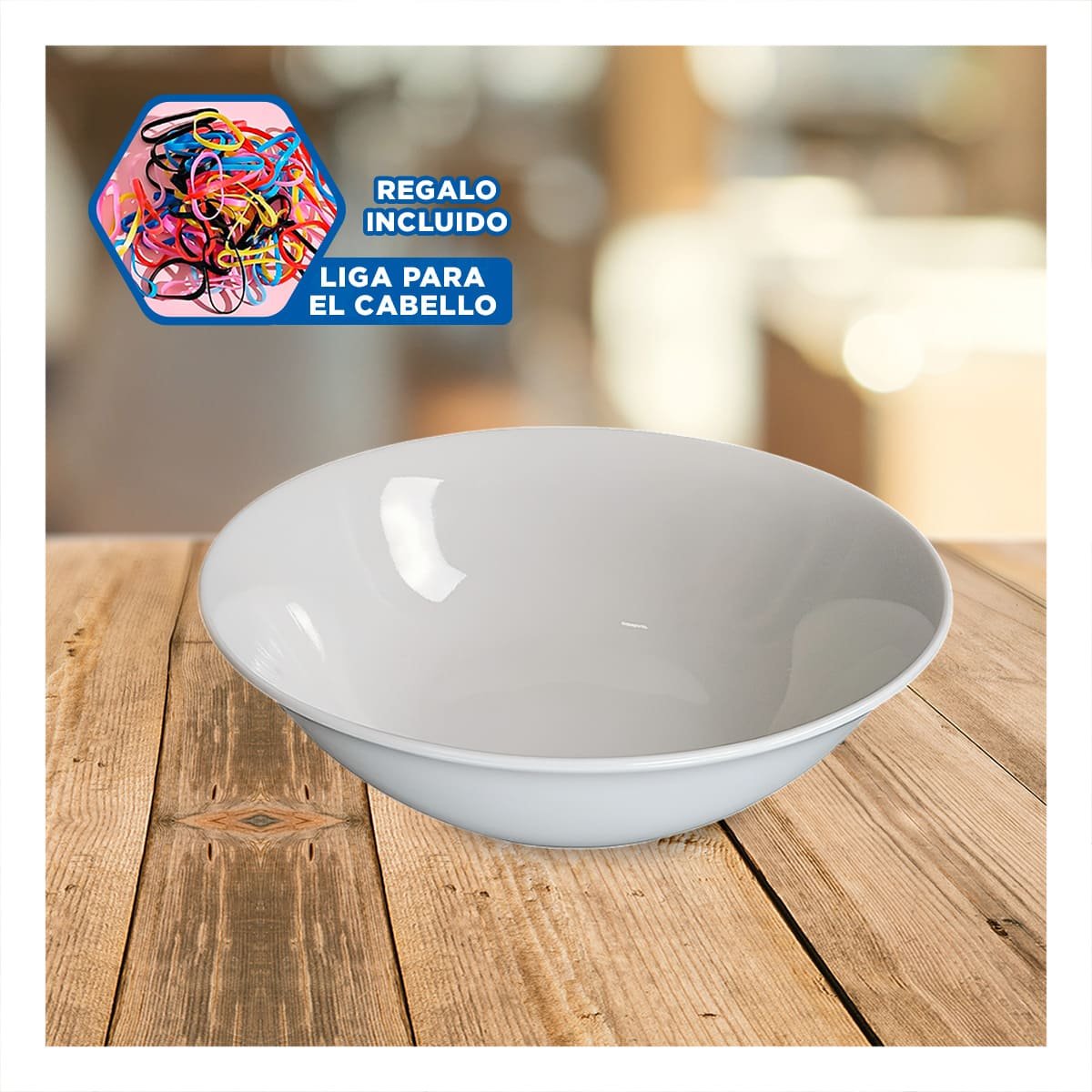 BOWL CIRCULAR ONDA PARA SOPAS CREMAS Y GUISOS EN REUNIONES FAMILIARES EN CASA YLIGAS REGALO - 2