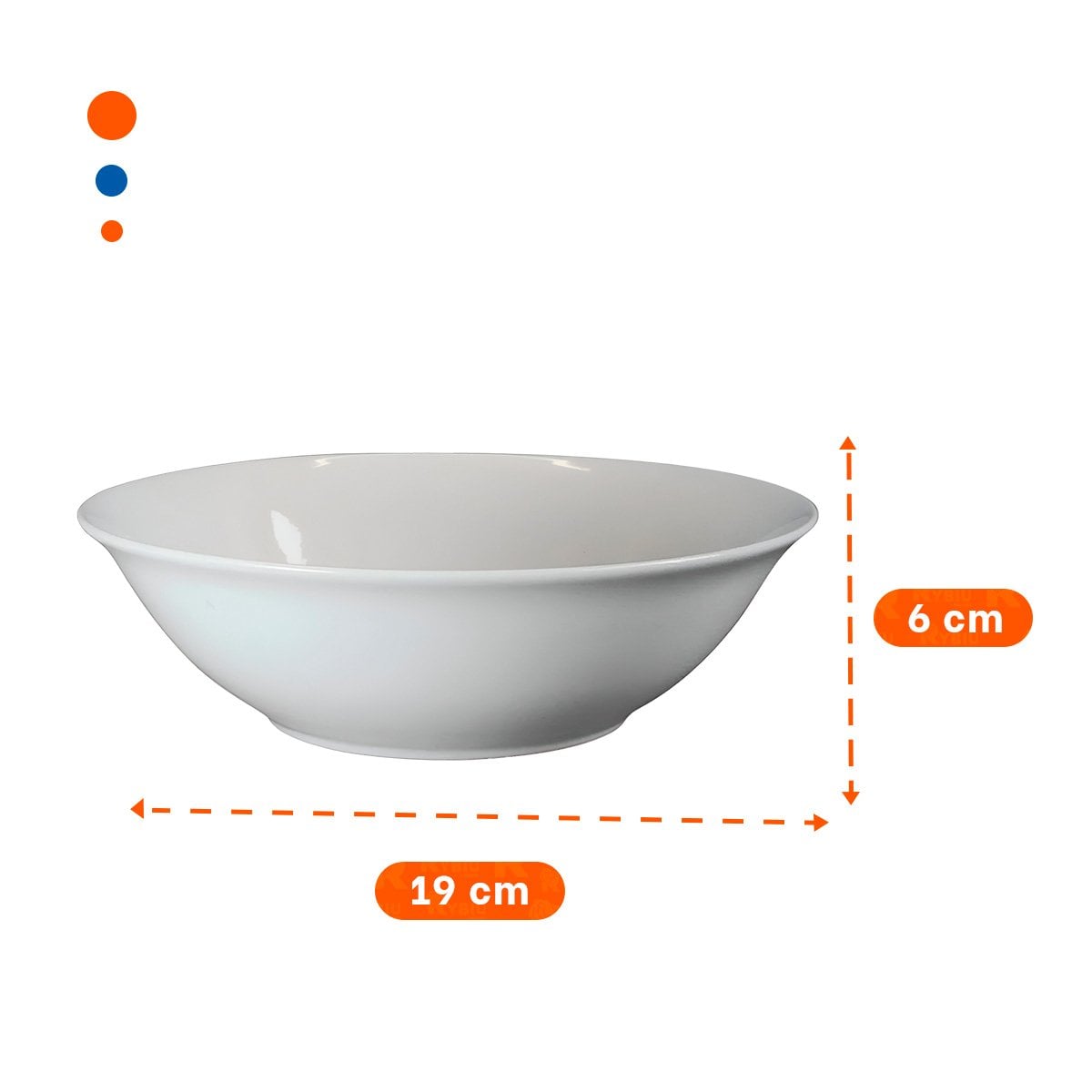PLATO CIRCULAR ONDO PARA SERVIR SOPAS Y CREMAS EN MESA DE HOGAR FAMILIAR - 4