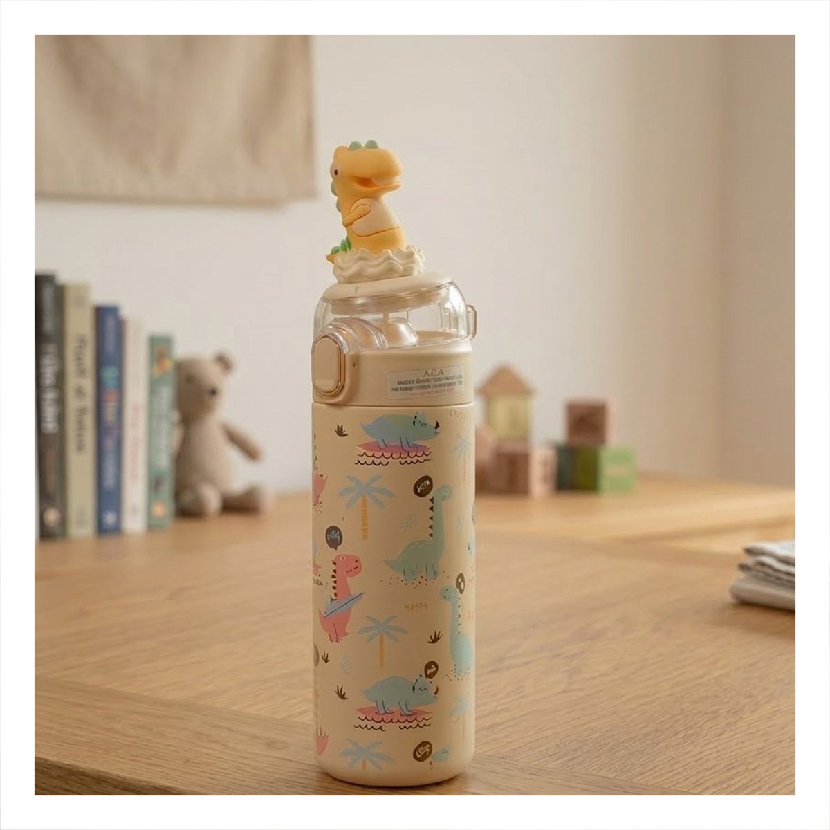PACK12 CONTENEDOR 420ML DINOSAURIO 3D CREMA RESISTENTE PARA ACTIVIDADES YPAPEL REGALO - 3