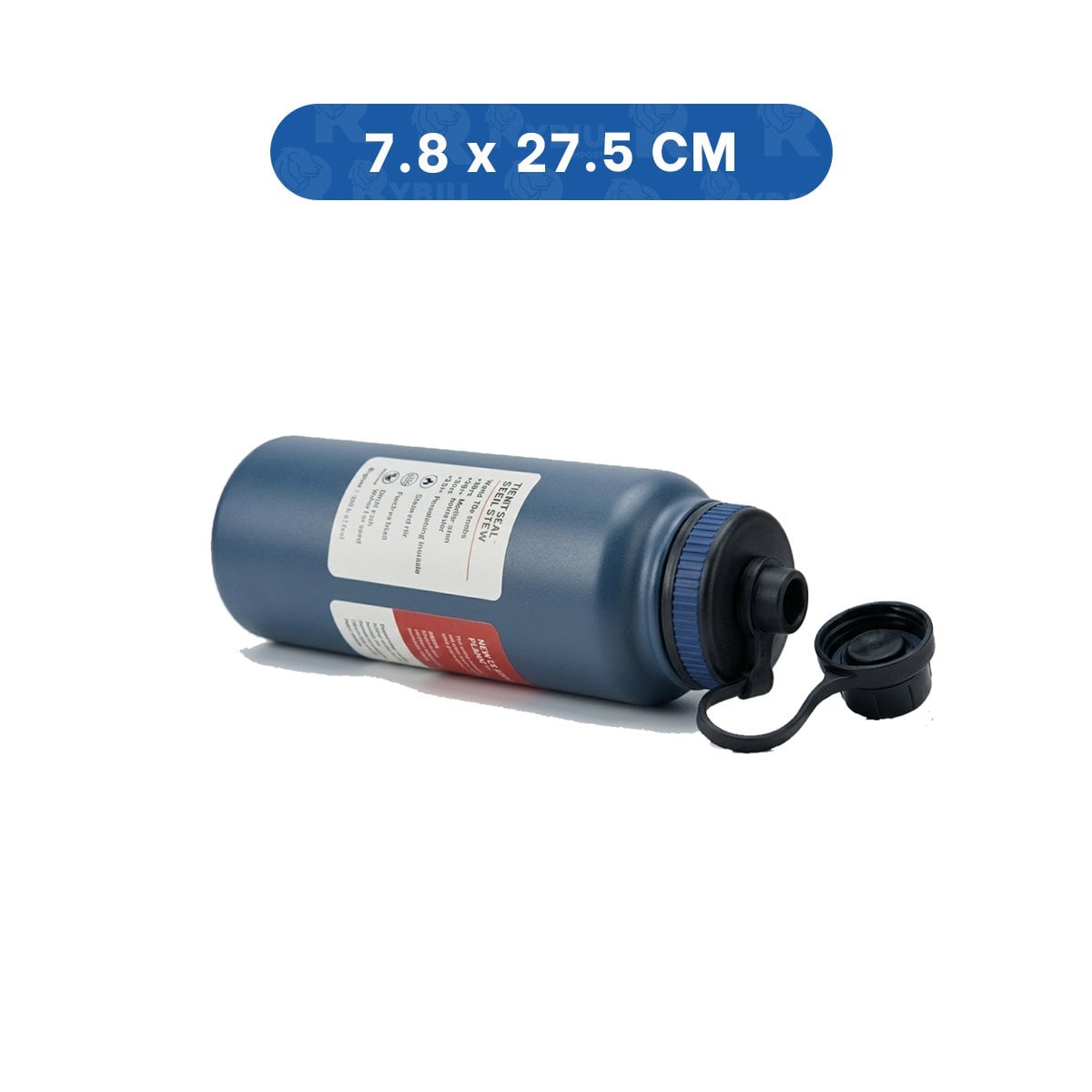 PACK4 COPO DIVERTIDO 800ML AZUL PARA NINOS EN ESCUELA Y HOGAR YPAPEL REGALO - 4