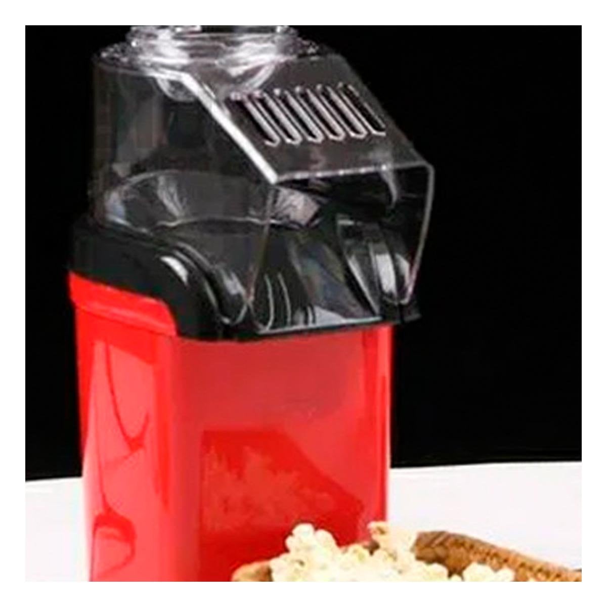 PACK4 FABRICADORA ELECTRICA DE POPCORN COLOR ROJO PARA CASA ESTILO CINE YREGALO STICKER - 5