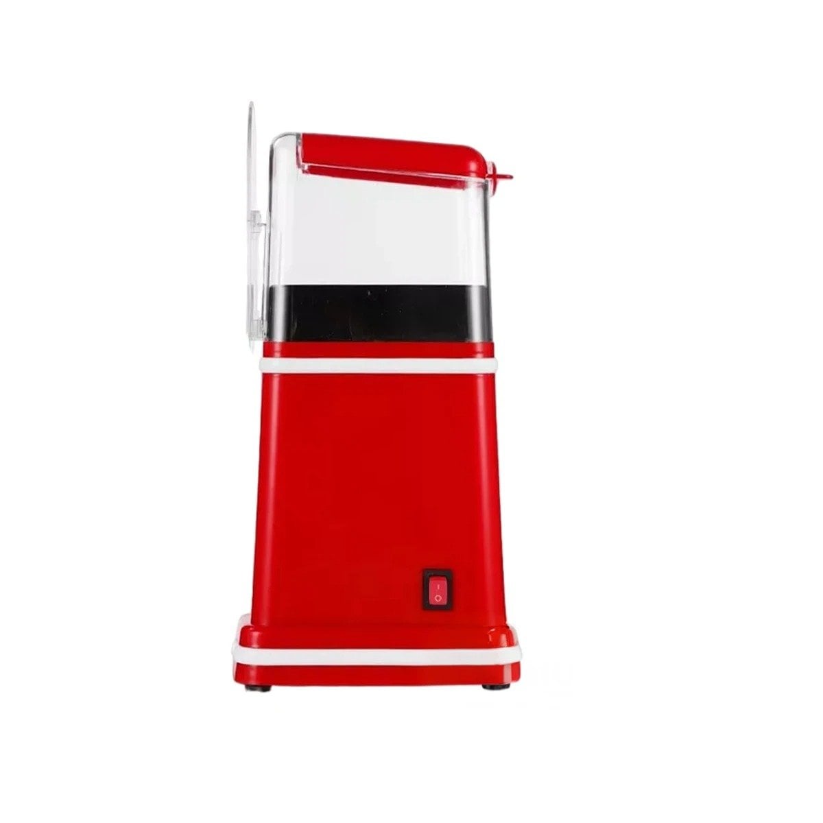 PACK2 MAQUINA ELECTRICA DE POP CORN TIPO BASQUET COLOR ROJO PARA CASA CLASICA YREGALO STICKER - 2