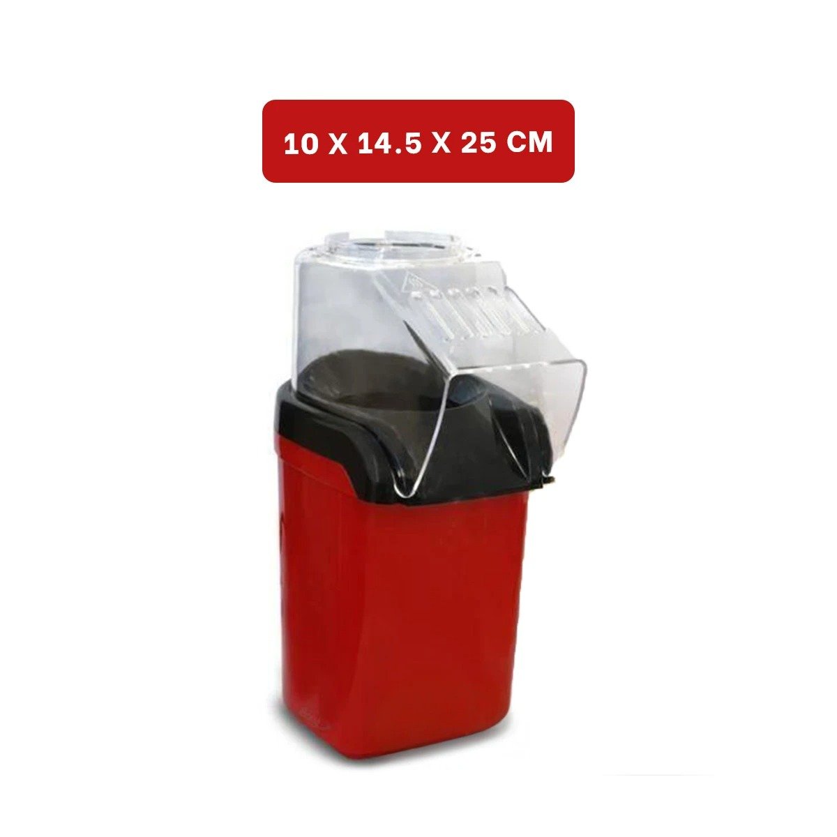 EQUIPO PARA HACER POPCORN COLOR ROJO ESTILO CLASICO PARA HOGAR YREGALO STICKER - 4