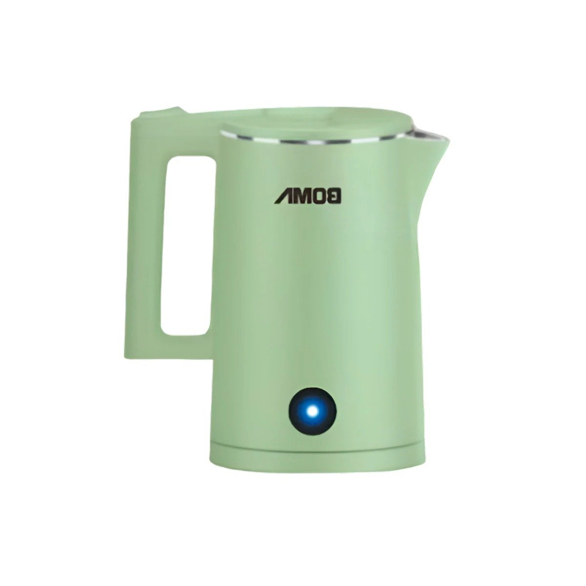 PACK2 CALENTADOR DE AGUA 1800ML VERDE BOMA DISENO MODERNO Y DURADERO YREGALO STICKER - 2