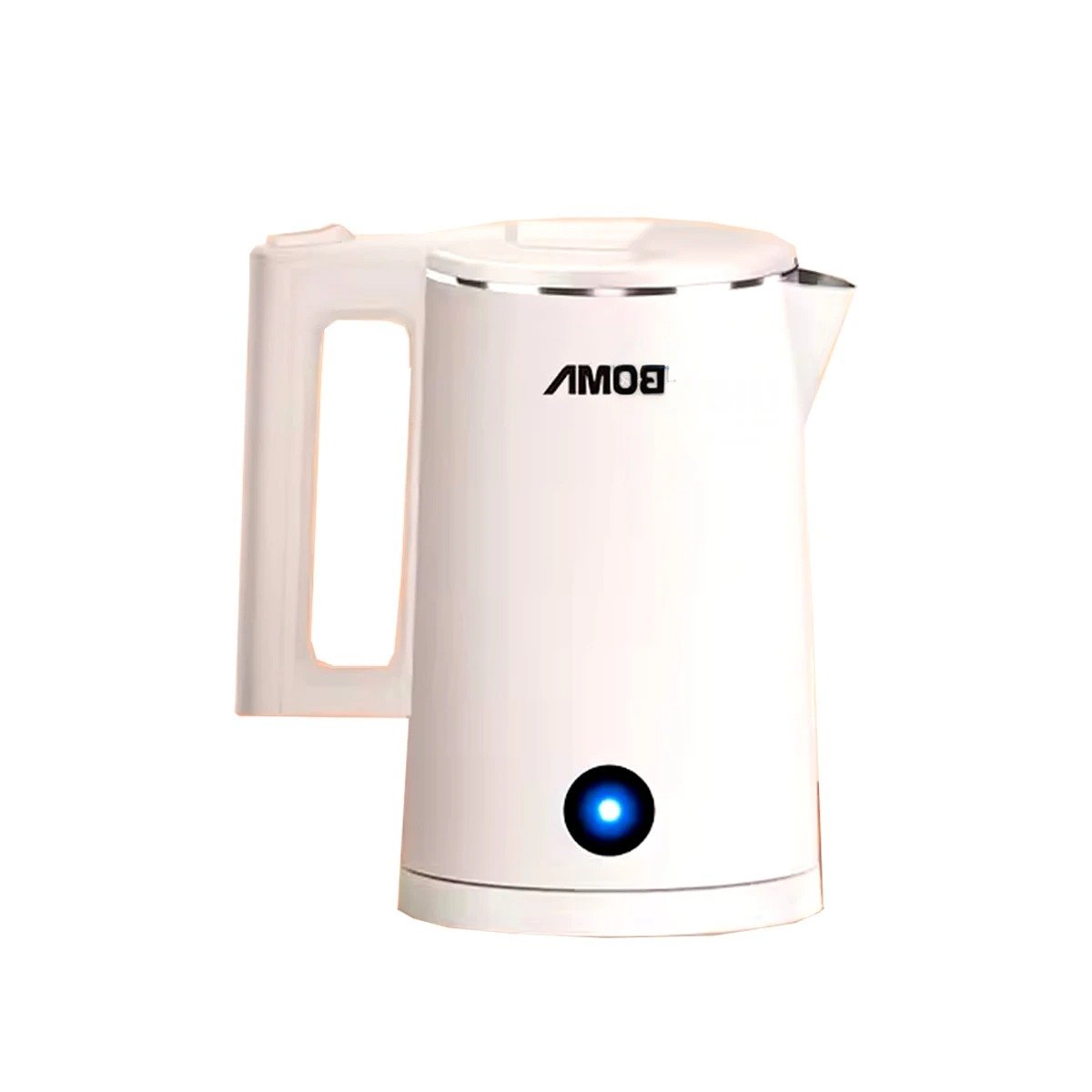 PACK2 CALENTADOR ELECTRICO BLANCO BOMA PARA BEBIDAS CALIENTES YREGALO STICKER - 2