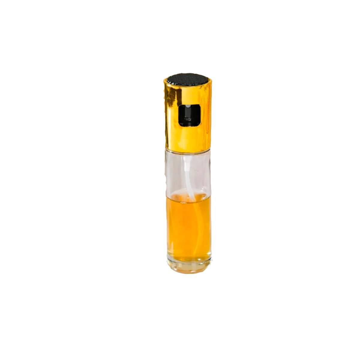 PACK6 PULVERIZADOR DE VIDRIO DORADO 100ML CON BOQUILLA DE DISPERSION REAL YREGALO STICKER - 2