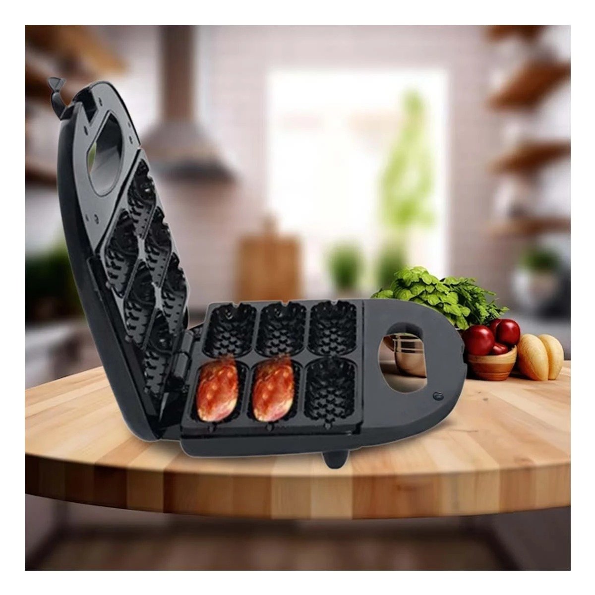 PACK6 APARATO ELECTRICO RAF NEGRO PARA COCINA PRACTICA YPAPEL REGALO - 5