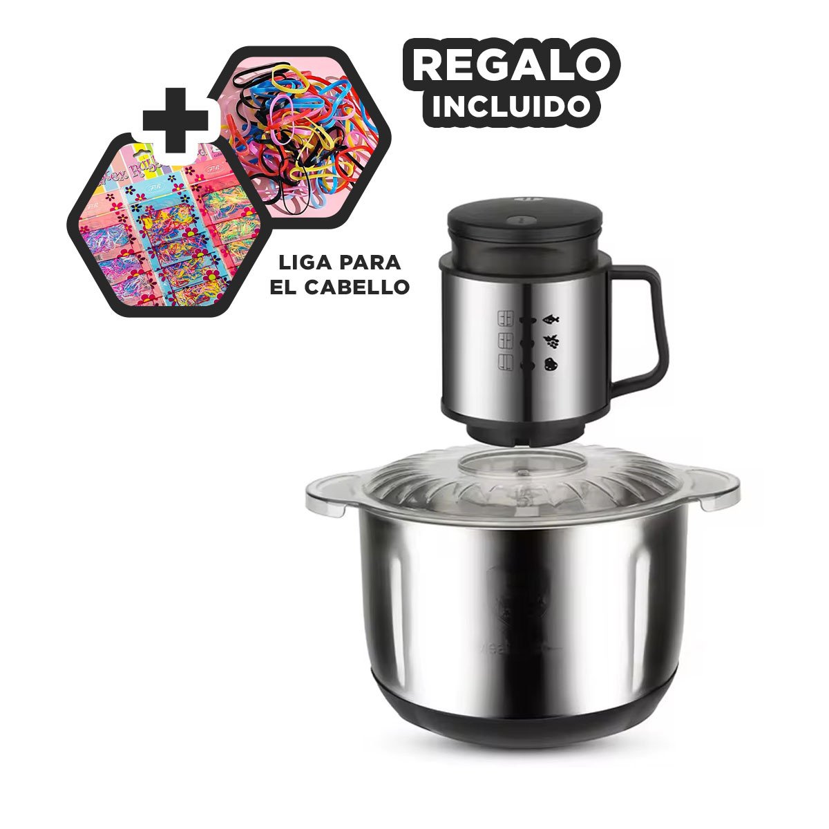 DISPOSITIVO PICATODO RAF PROCESADOR DE ALIMENTOS DE ALTA CALIDAD PARA COCINA YLIGAS REGALO - 2