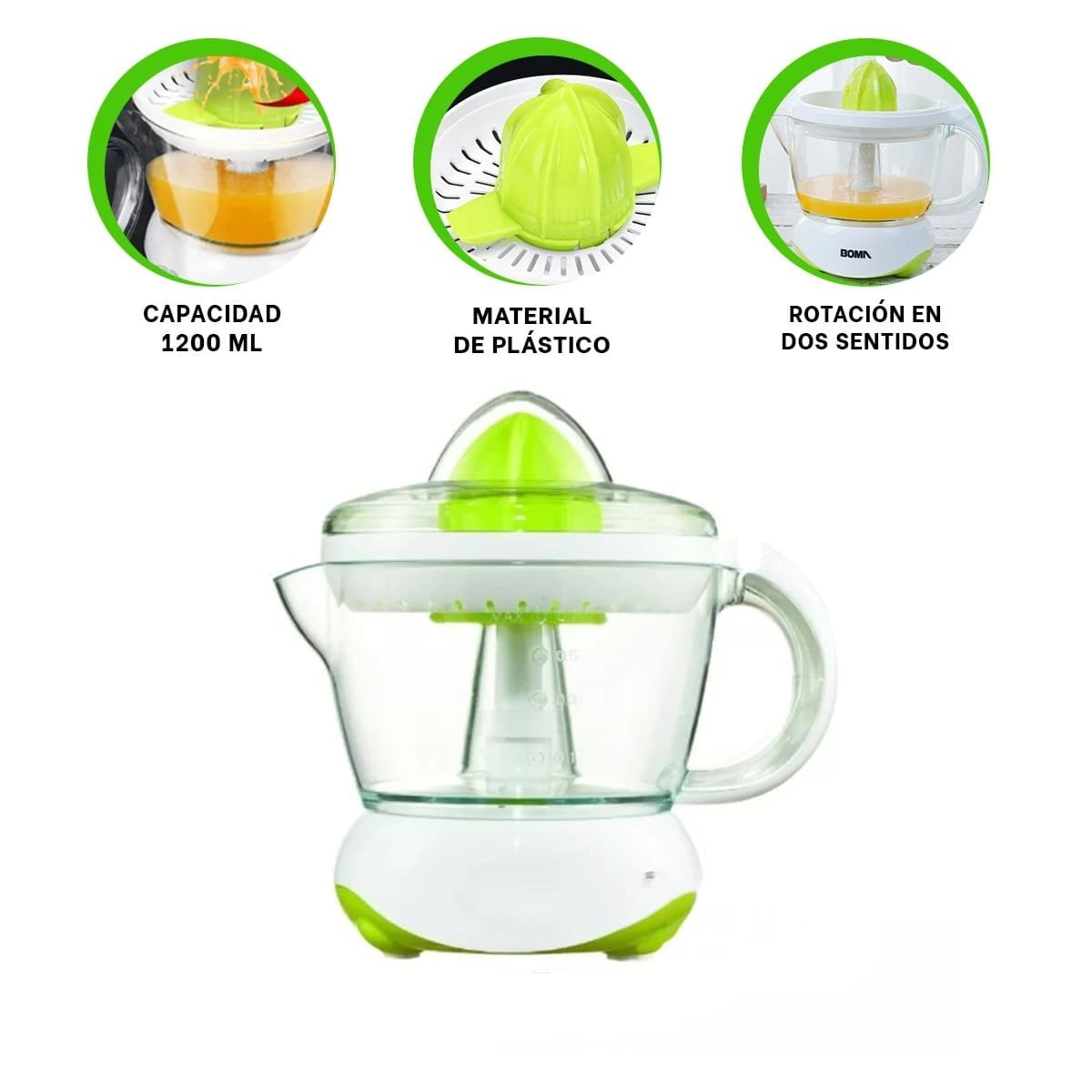 CITRUS ELECTRICO 1200ML BLANCO BOMA PARA PREPARACIONES FRESCAS DIARIAS YSTICKY - 5