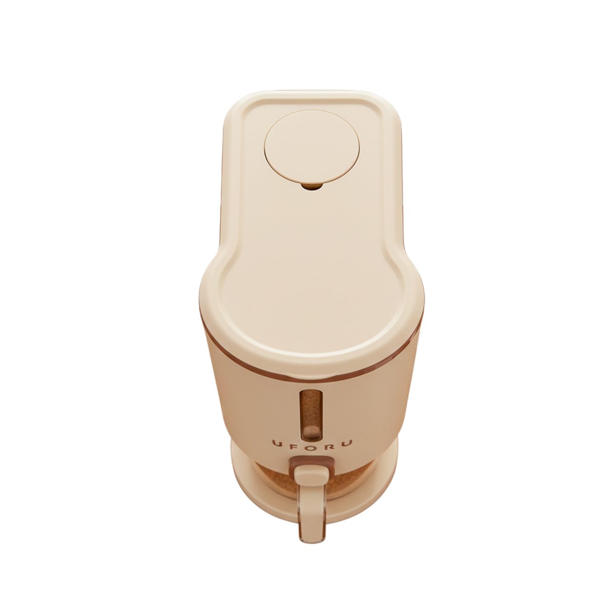 PACK2 RECIPIENTE DE DISPENSADOR DE GRANOS MARRON Y CREMA 5L FUNCIONAL YREGALO STICKER - 2