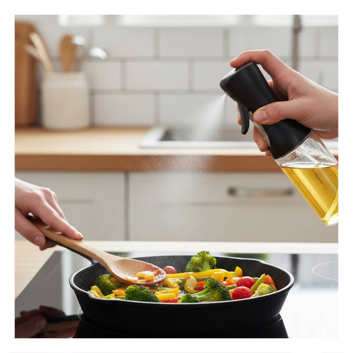 PULVERIZADOR DE VIDRIO NEGRO 220ML CON TAPA DE PLASTICO MUY FUERTE YREGALO STICKER - 5