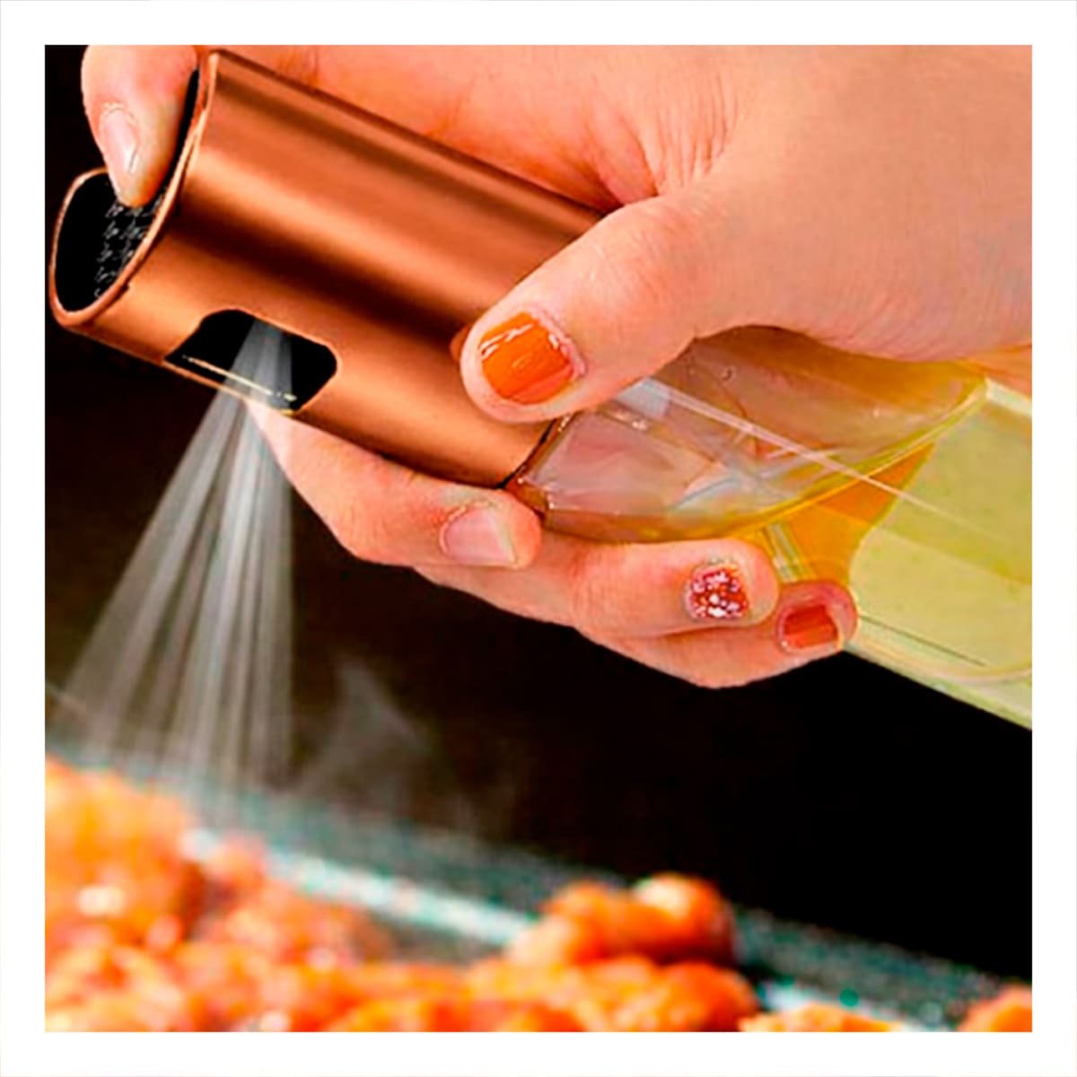 PACK6 SPRAY DE COCINA COBRE 100ML CON BASE FIRME SOBRE SU MESADA REAL - 5
