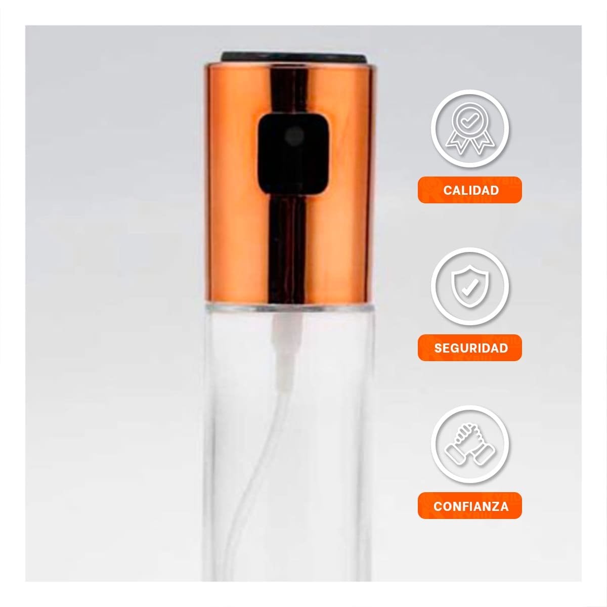 ACEITERO EN SPRAY COBRE 100ML CON BOTELLA DE VIDRIO MUY RESISTENTE YPOST IT - 5
