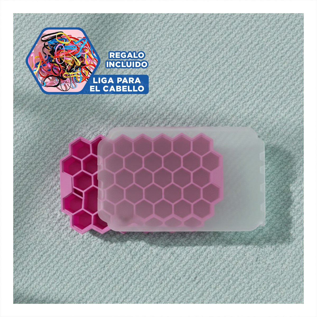 ACCESORIO DE FRIO PARA UN ORDEN REAL ROSADO 20,5X12CM EN SU CENA YLIGAS REGALO - 2