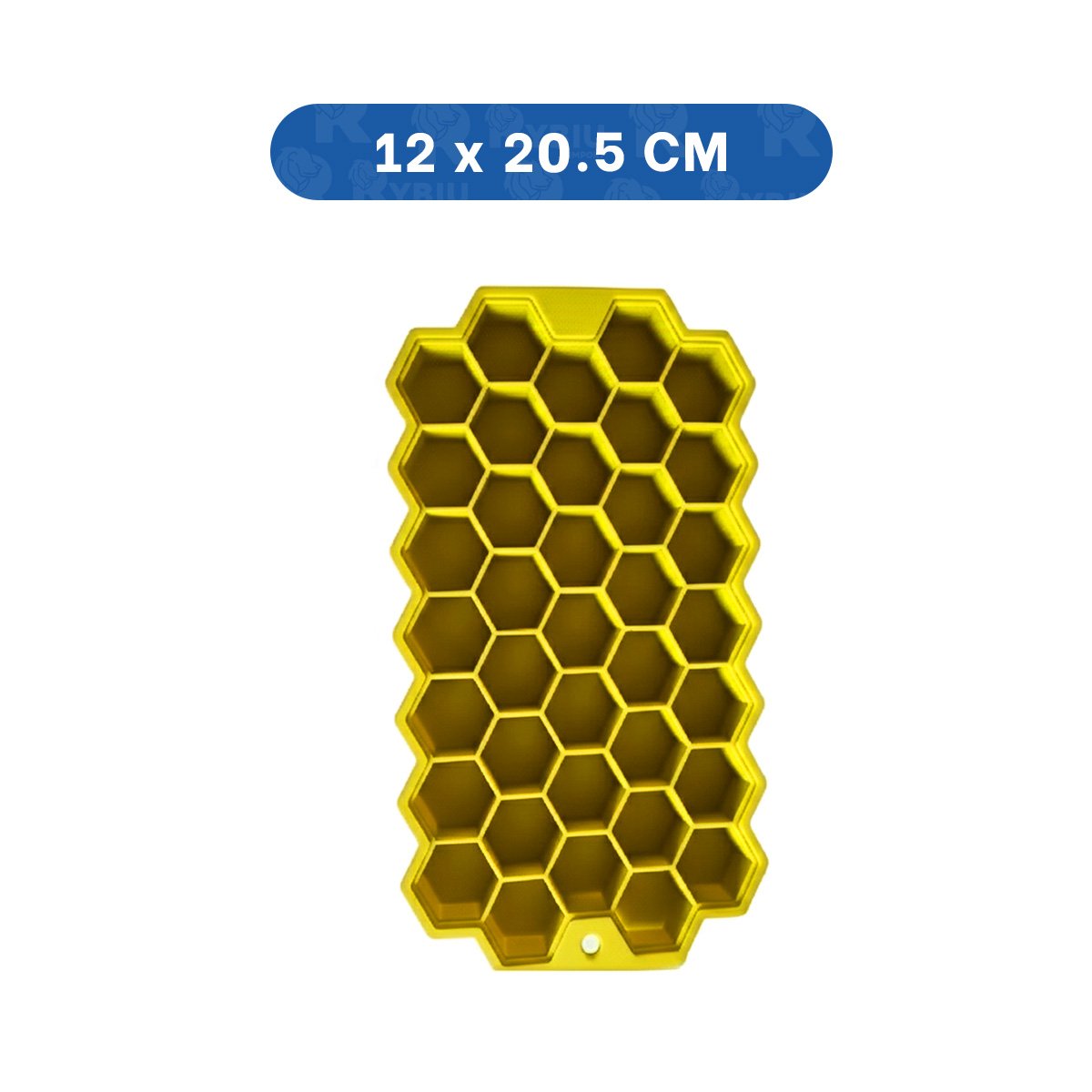 PACK6 HIELERA DE PANAL DE APARIENCIA FINA AMARILLO 20,5X12CM PARA COCTEL YREGALO STICKER - 4
