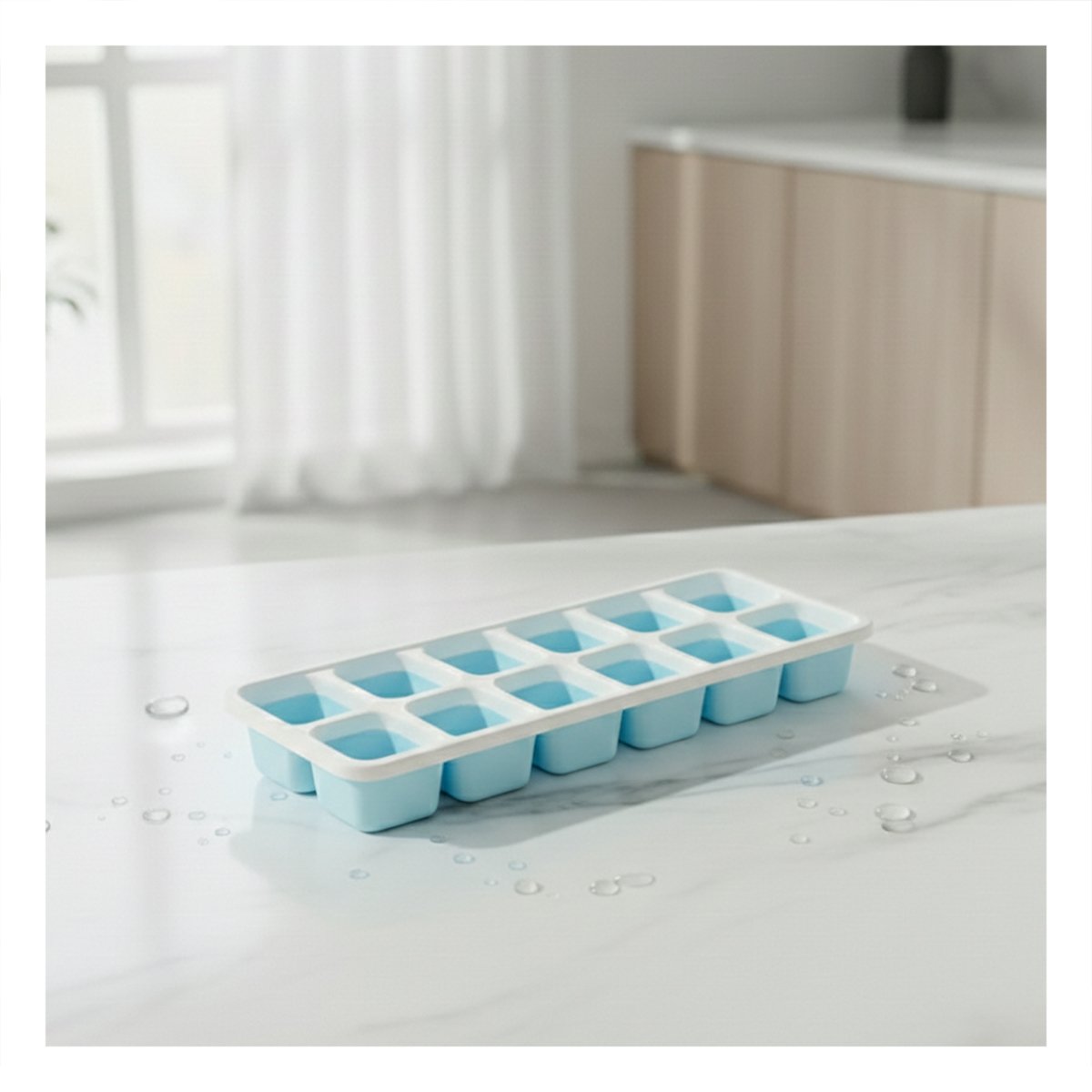 PACK6 CUBETERA APILABLE PARA COCTELES Y BEBIDAS FRIAS CELESTE - 5