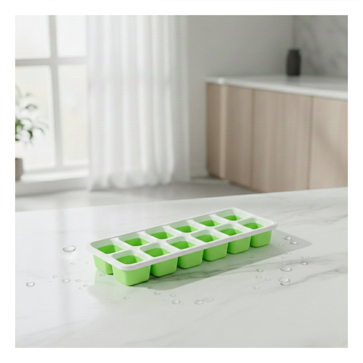 MOLDE COMPACTO PARA AGUA, JUGOS Y PREPARACIONES VERDE YPOST IT - 1