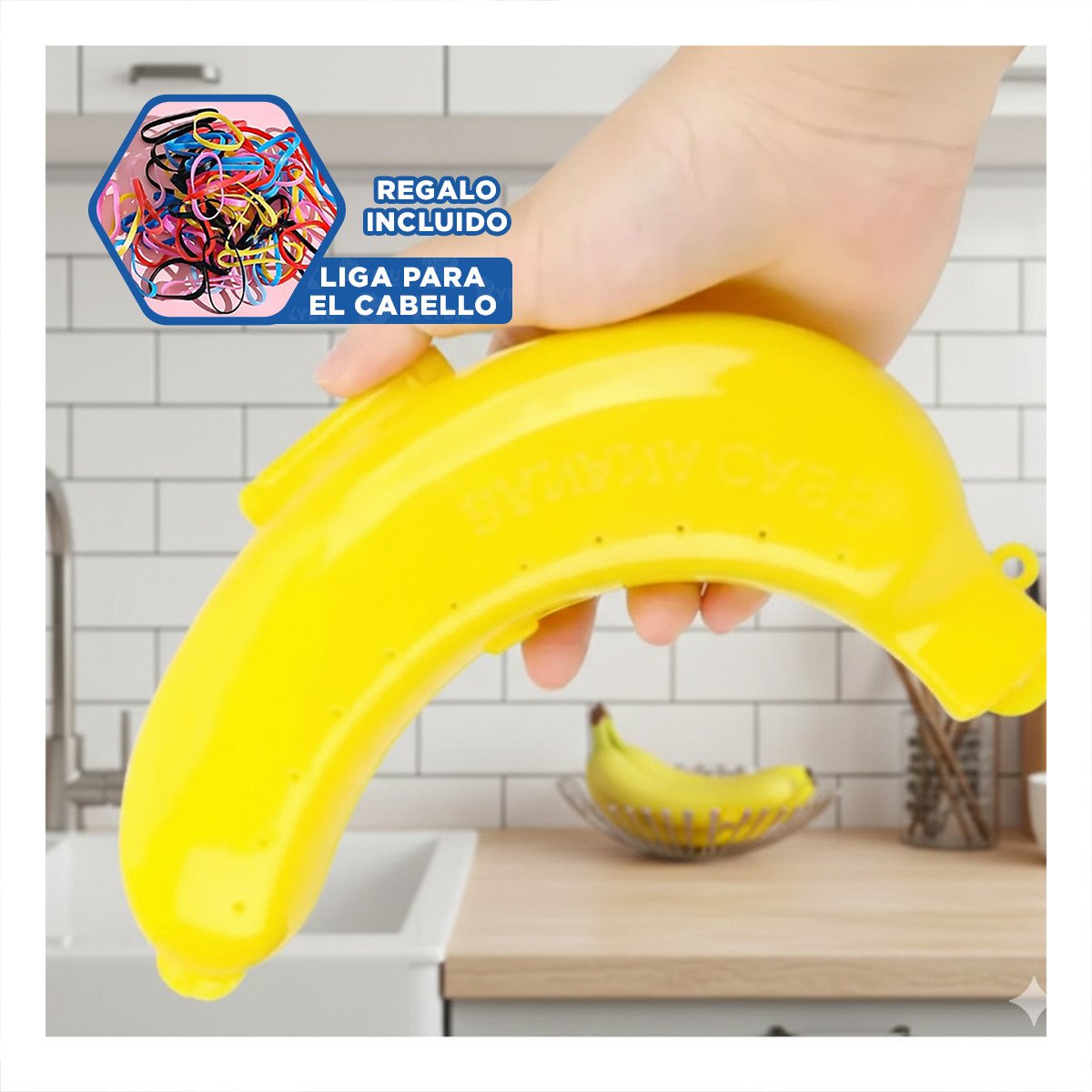 PROTECTOR DE PLATANO AMARILLO PARA GUARDAR EN BOLSA SIN MALTRATAR YLIGAS REGALO - 2