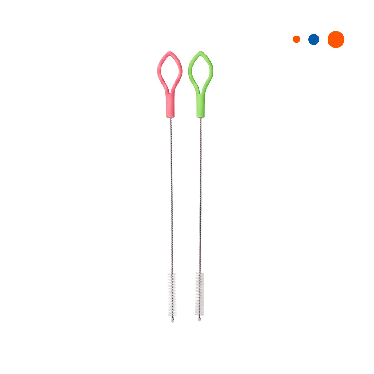 PACK6 ESPATULA QUE FACILITA HIGIENE DIARIA 2PZS 19,5CM VERDE Y ROSADO YREGALO STICKER - 2