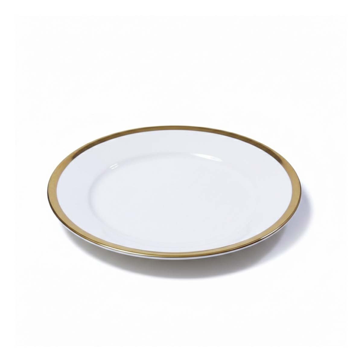 PACK2 FUENTE BLANCO CON LINEA DORADA REFINADA PARA MESA MODERNA Y ESTILO YREGALO STICKER - 2