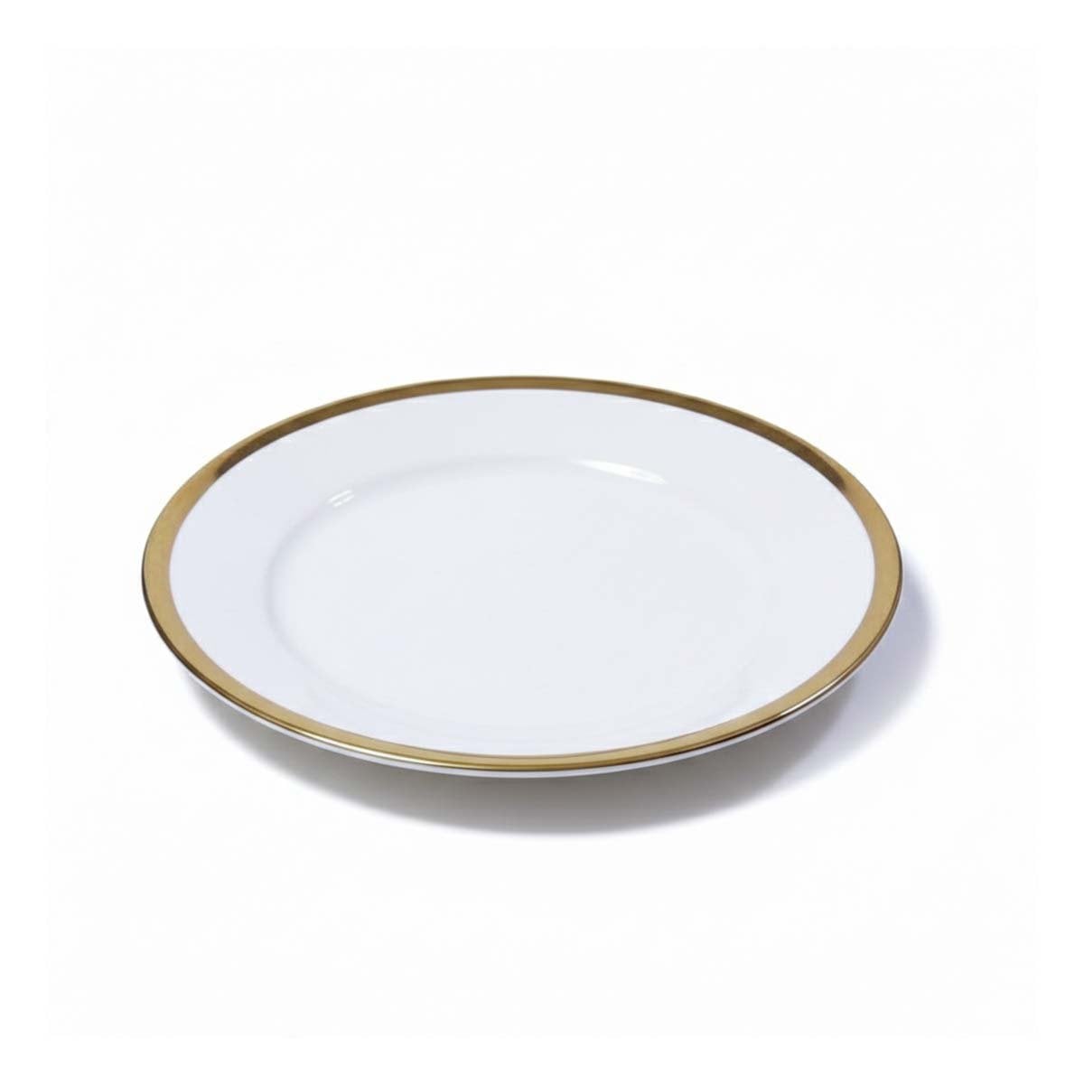 PACK12 PIEZA BLANCO CON DETALLE DORADO INTEGRADO PARA MESA DE AMBIENTACION YREGALO STICKER - 2