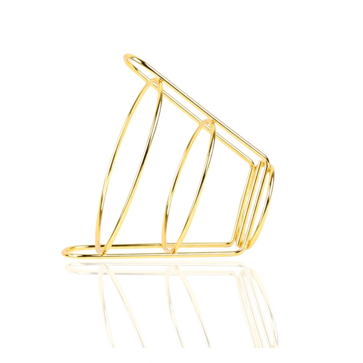 CANASTA EN FORMA DE CONO PARA FREIR EN COLOR DORADO EN COCINA COMERCIAL YLIGAS REGALO - 5