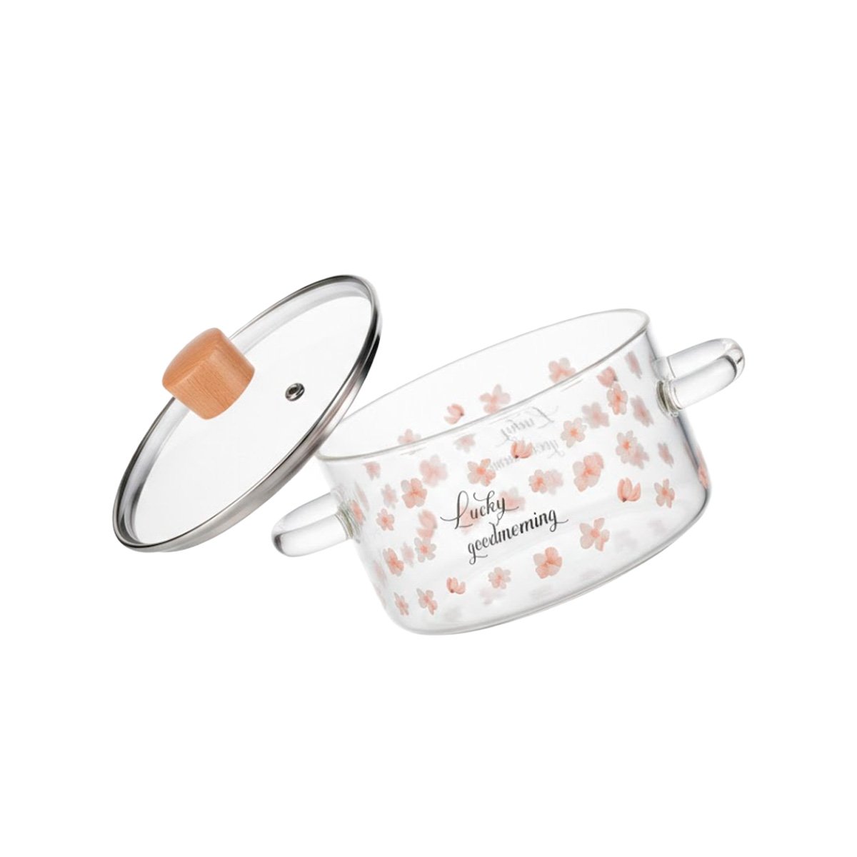 PACK4 CONTENEDOR PRACTICO EN BOROSILICATO PARA USO DIARIO 1,8L TRANSPARENTE Y+PAPEL REGALO - 3