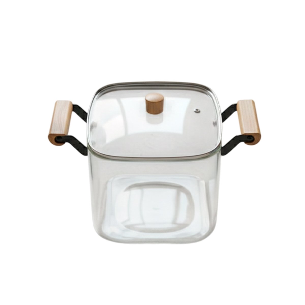 PACK2 HERVIDOR RESISTENTE AL CALOR PARA USO DIARIO 5500ML TRANSPARENTE YREGALO STICKER - 2