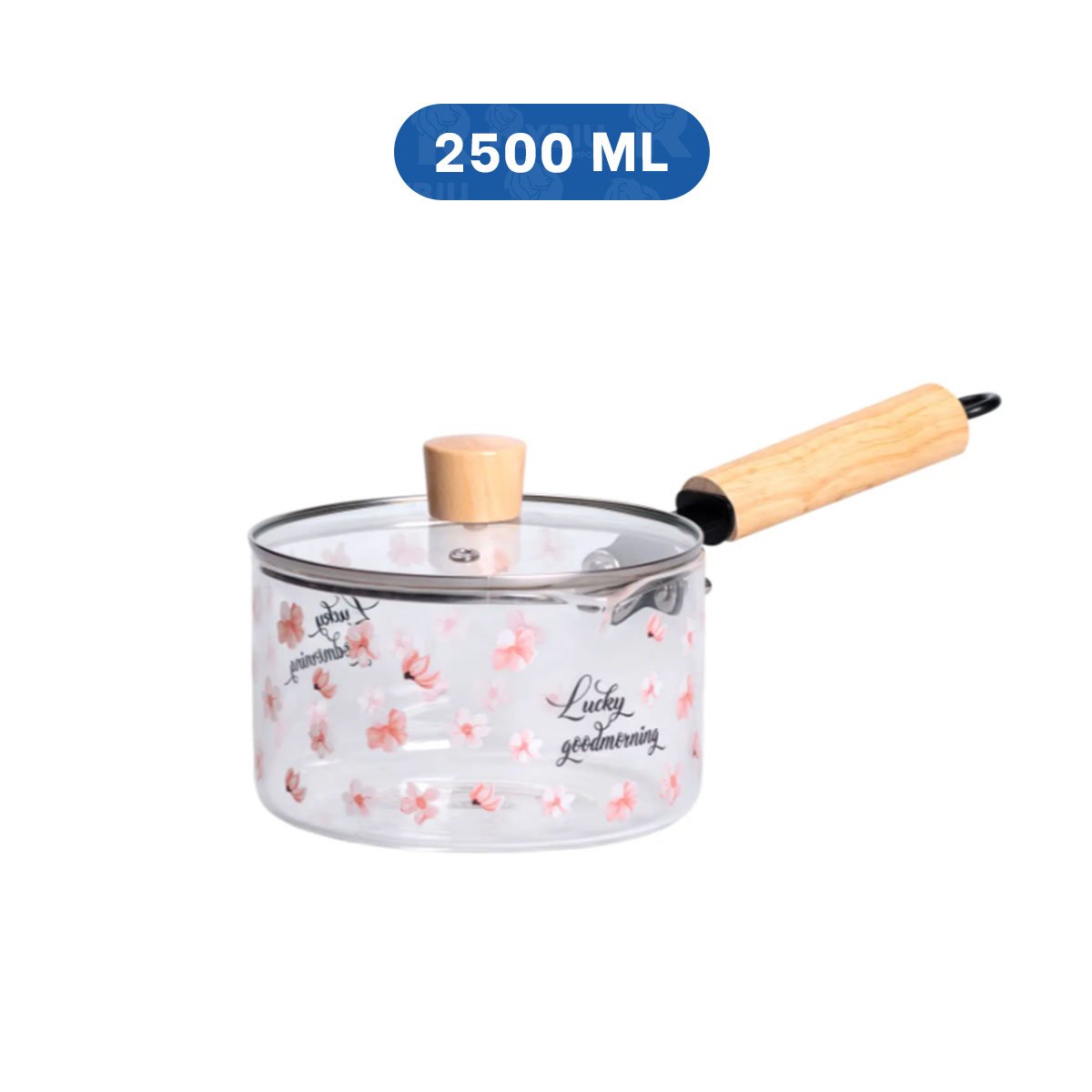 SOPERA AMPLIA DE ESTILO DELICADO PARA COCINA DIARIA TRANSPARENTE FLORES YLIGAS REGALO - 4