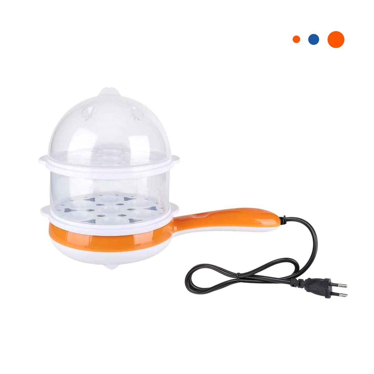 PACK6 FREIDORA MULTIFUNCIONAL 2 EN 1 NARANJA PARA LA COCINA YREGALO STICKER - 2