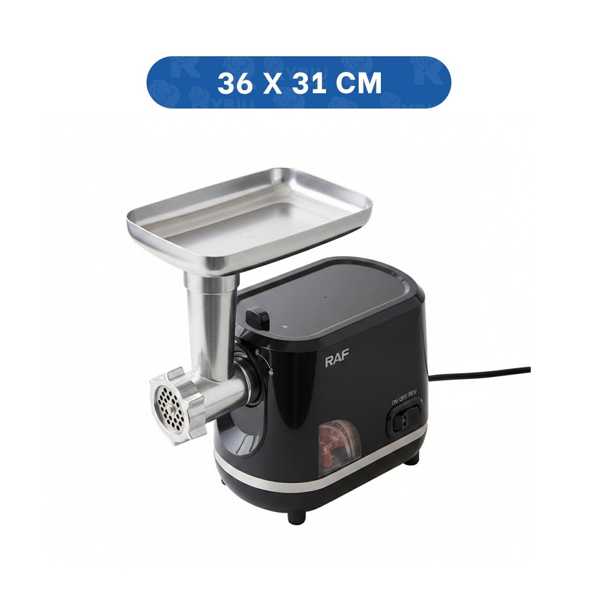 PICATODO DE ALTA CAPACIDAD NEGRO PARA PREPARAR EMBUTIDOS DE FORMA RAPIDA YLIGAS REGALO - 4