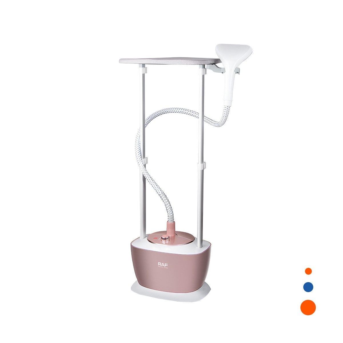 VAPORIZADOR DE PRENDAS ROSADO 1.6L CON TABLA MODERNO Y COMODO PARA EL HOGAR YREGALO STICKER - 1