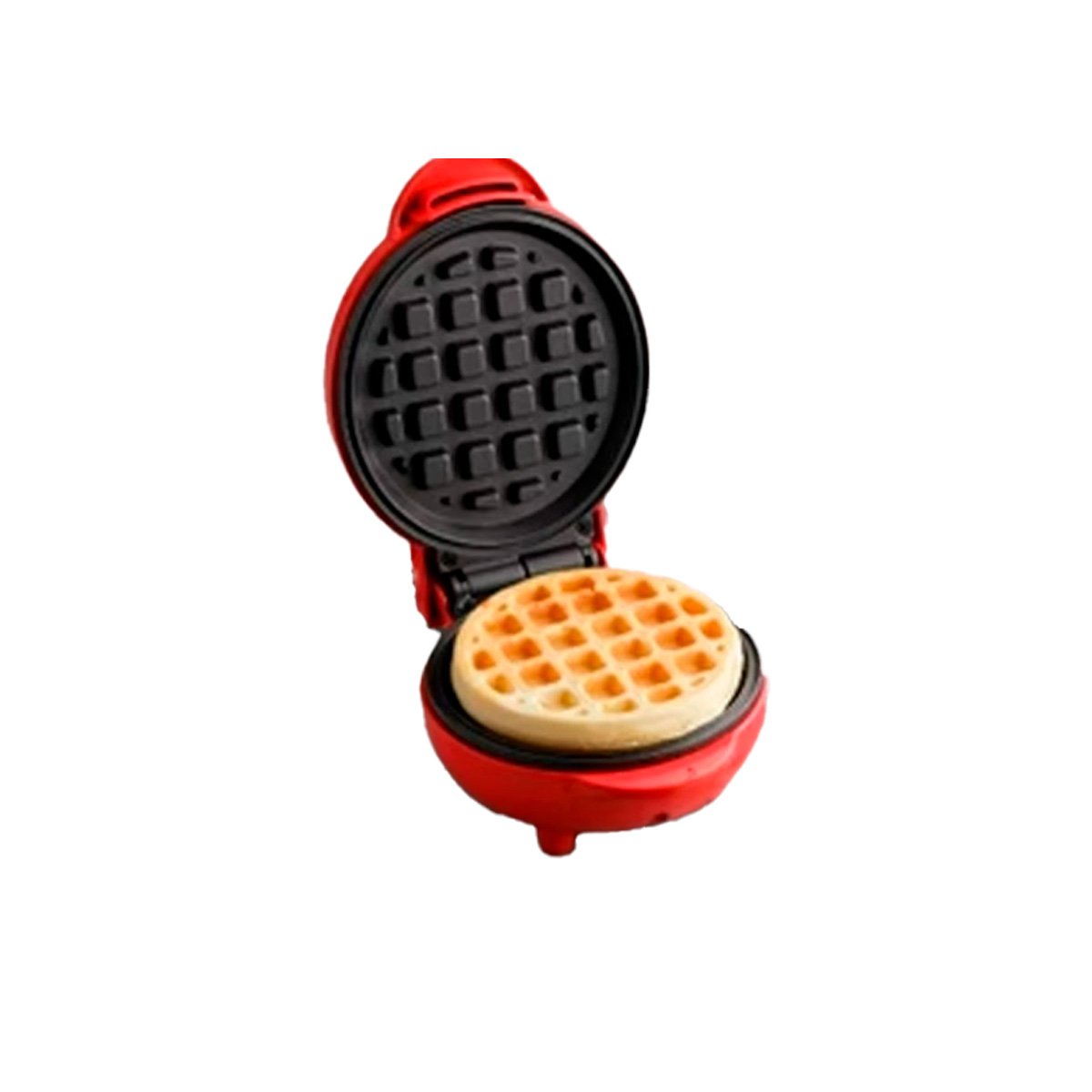 REPOSTERA MINI CIRCULAR ROJO NEGRO CON PLACAS ANTIADHERENTES PARA COCINA EN CASA YLIGAS REGALO - 5