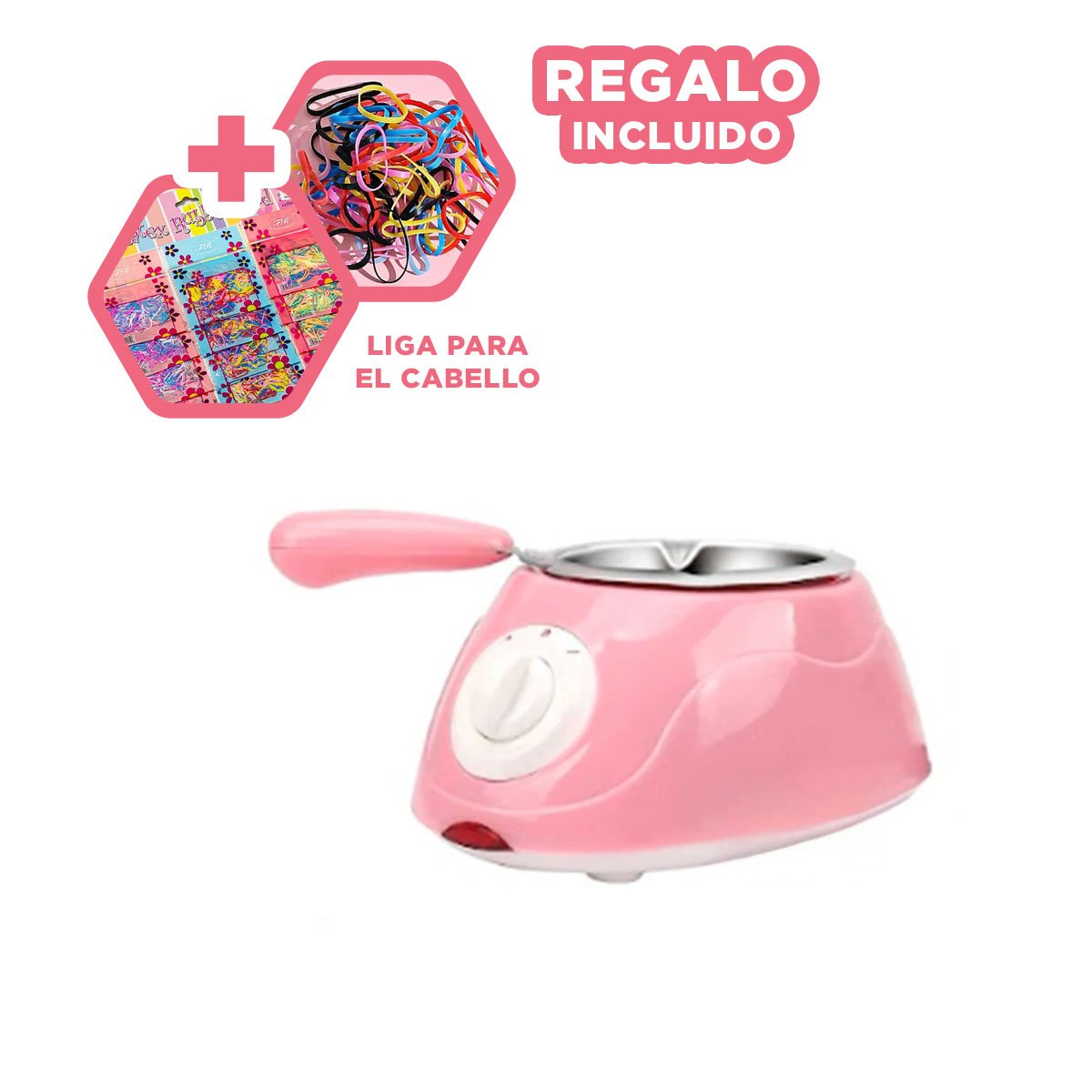 CHOCOLATERA CON ACCESORIOS ROSADO PARA HOGAR FUNCIONAL YLIGAS REGALO - 2
