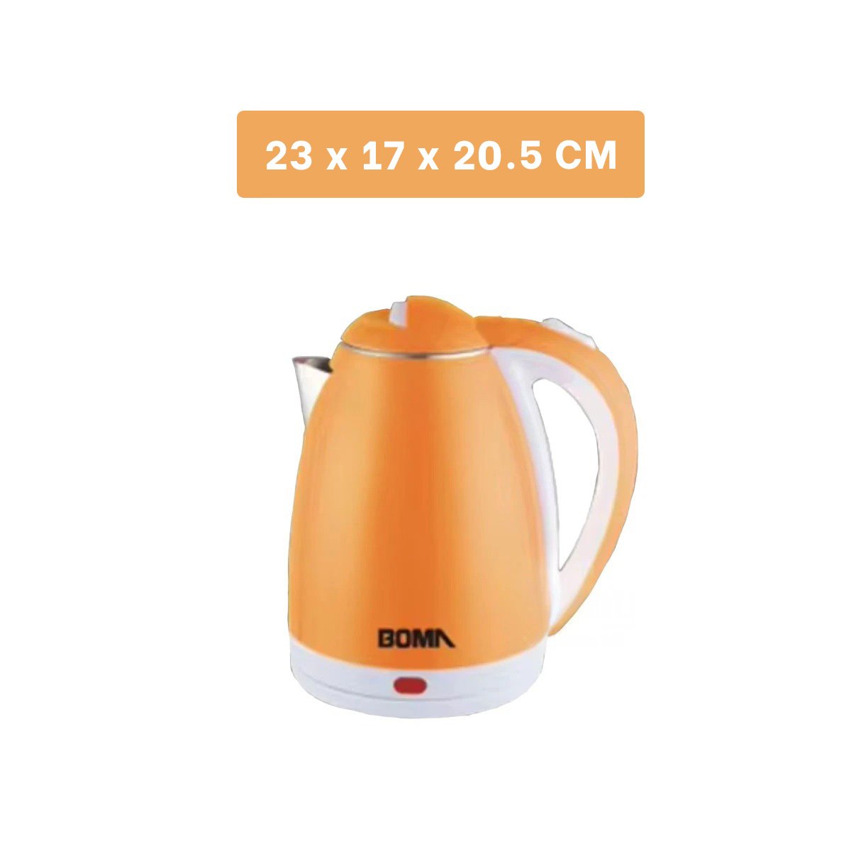 PACK2 CALENTADOR RAPIDO 2L NARANJA CON FUNCION DE AUTOAPAGADO YPAPEL REGALO - 4