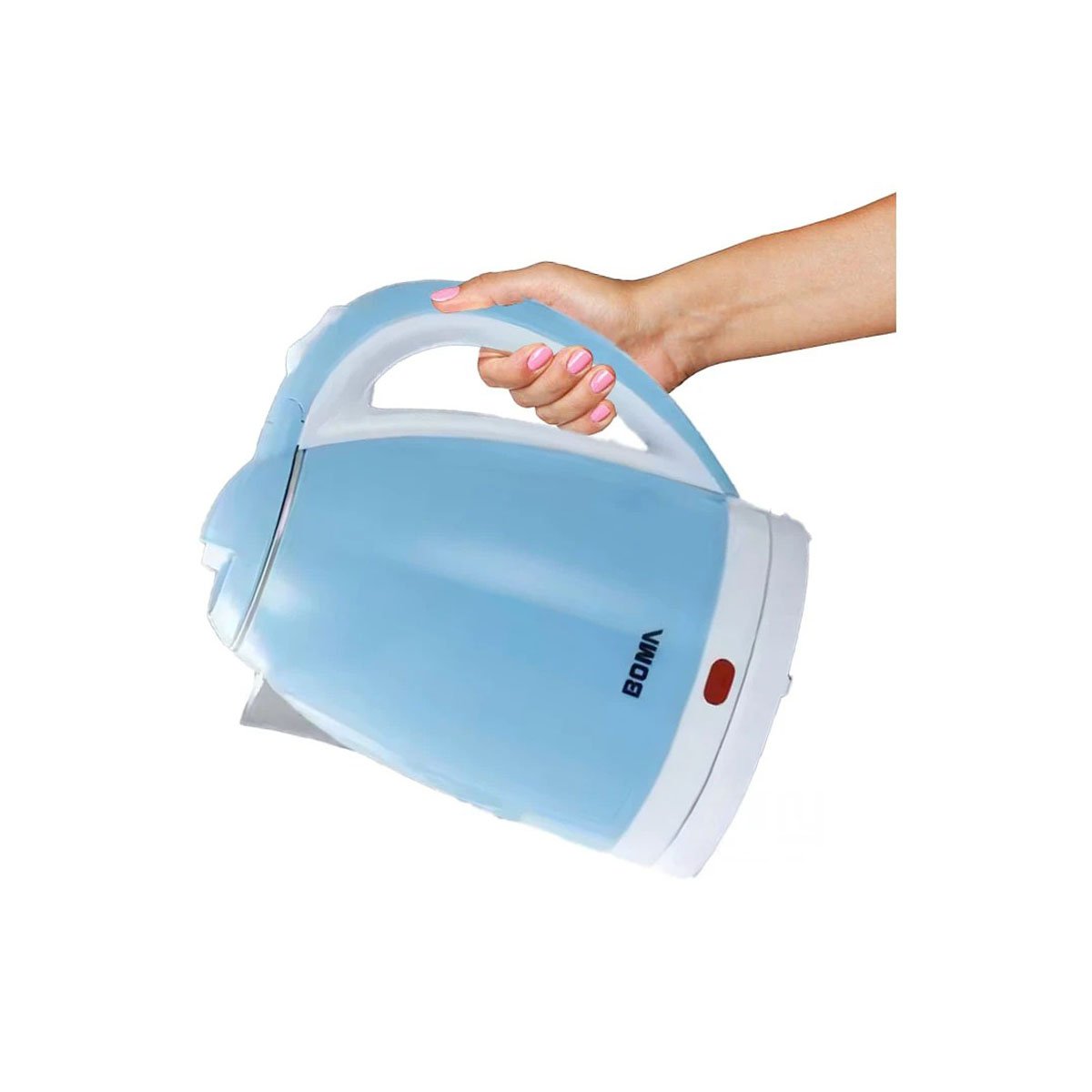 PACK4 CALENTADOR PEQUEÑO 2L CELESTE PARA COCINA Y OFICINA YPAPEL REGALO - 3