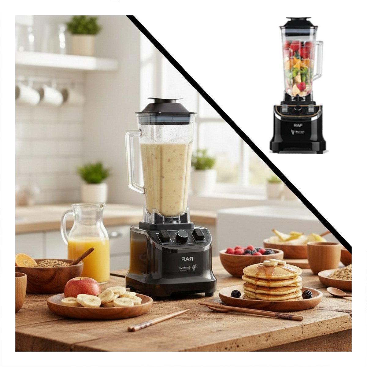 PICADORA DE HIELO DE VASO GRANDE DURADERO NEGRO 2L PARA EL HOGAR PERU YSTICKY - 5