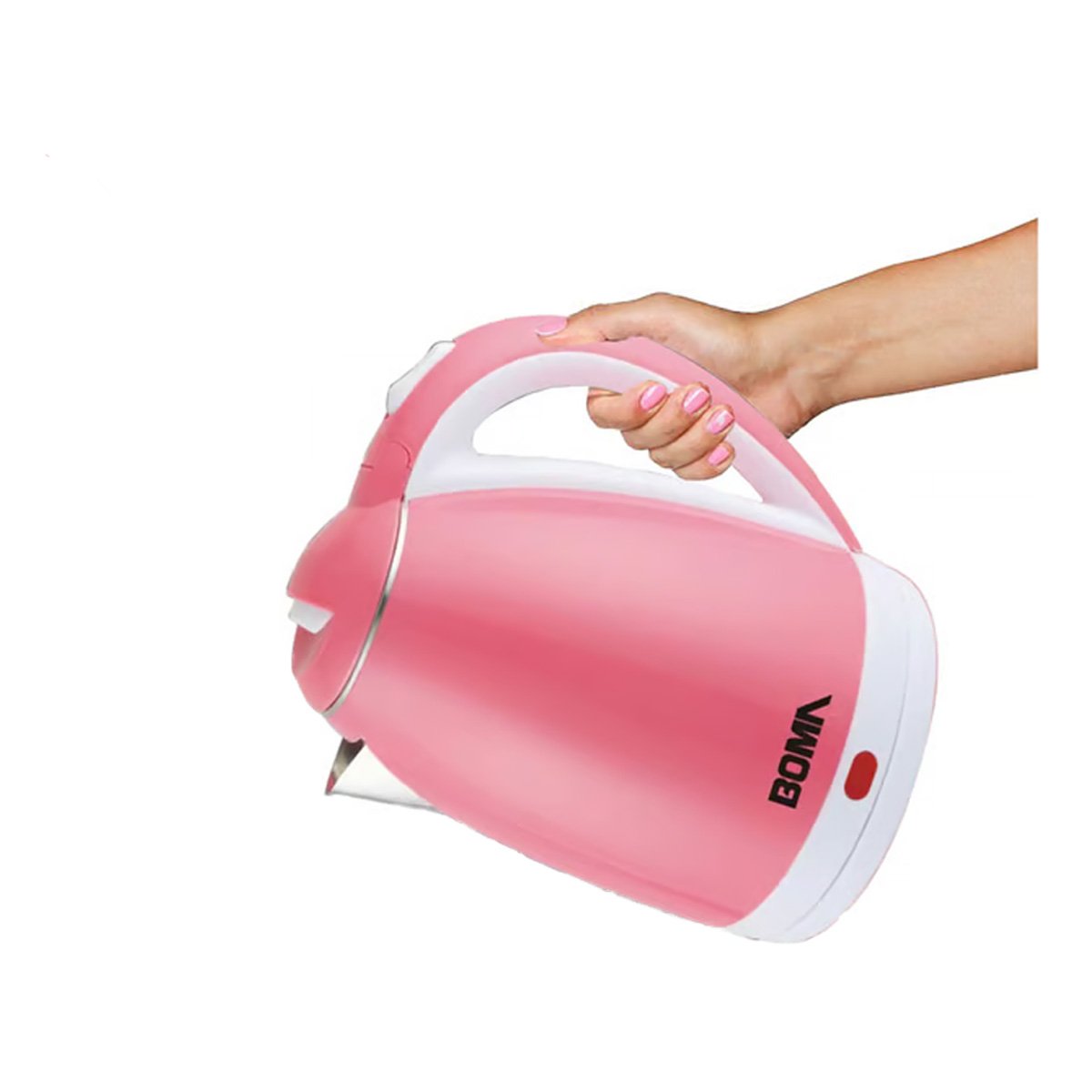 PACK4 CALENTADOR PEQUEÑO 2L ROSADO PARA USO DIARIO YPAPEL REGALO - 3