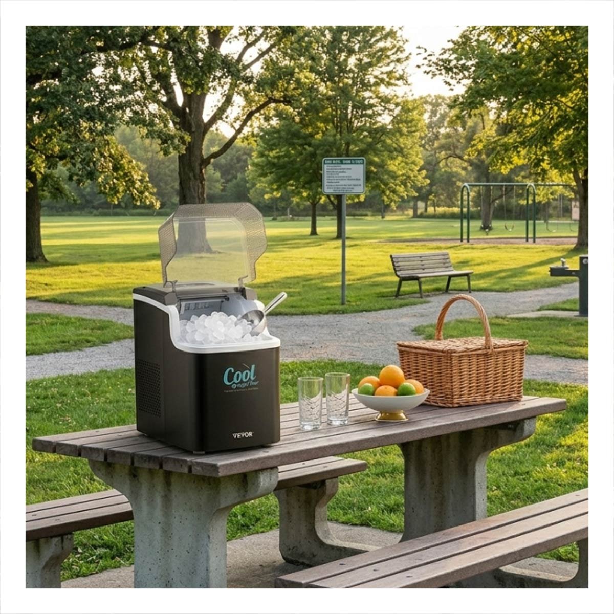 APARATO DE ACERO INOXIDABLE DE HIELO NEGRO PARA REFRESCAR BEBIDAS EN LA CASA YLIGAS REGALO - 3