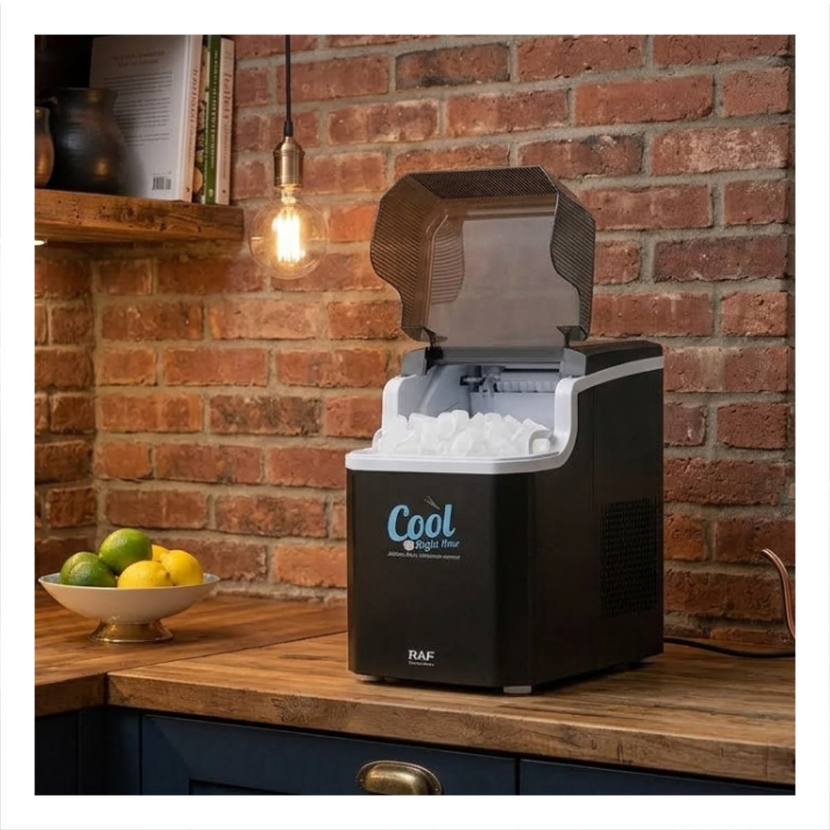 PROCESADOR DE ACERO INOXIDABLE NEGRO DE HIELO PARA COCINA Y OFICINA LOCAL YPAPEL REGALO - 1
